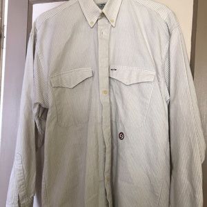 Natural Issue Feldini L/S pinstripes Sz Small